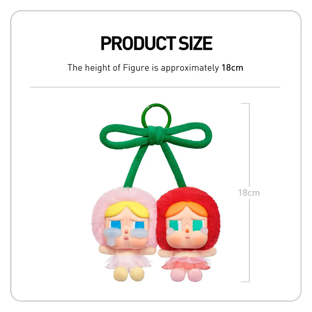 Crybaby Cherry Plush keychain 3