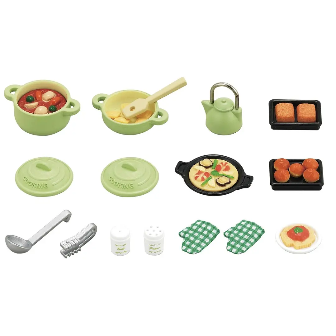 Set de comida y utensilios  4