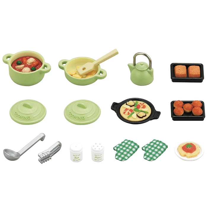 Set de comida y utensilios  4