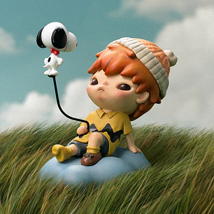 Hirono × Snoopy Figure