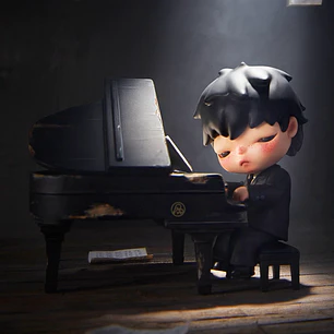 Hirono The Pianist Figure