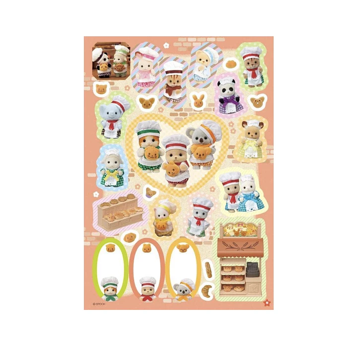 Libro de stickers sylvanian  2