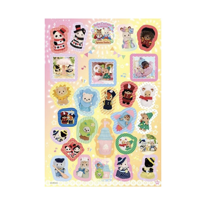 Libro de stickers sylvanian  3
