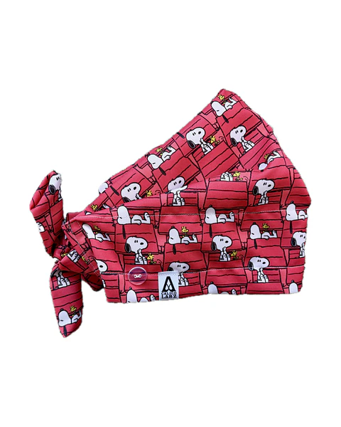 COFIA SNOOPY FONDO ROJO