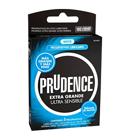 Preservativo Prudence Extra Grande / Ultra Sensible