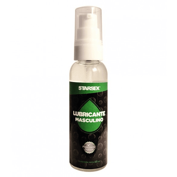 Lubricante Masculino Retardante 60ml Botella