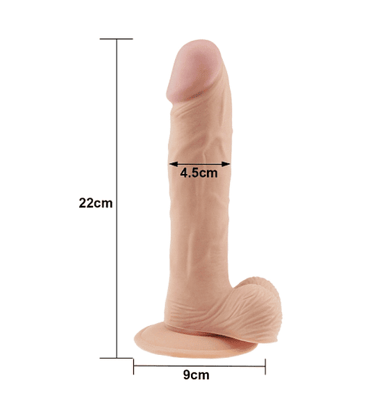 Dildo LOVETOY The Ultra Soft Dude 22 cm