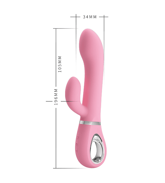 Terry Vibrador Rotador Dual Recargable 