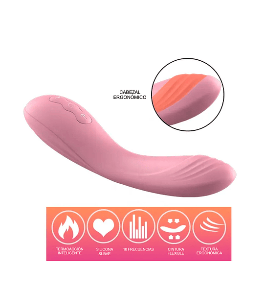 Vibrador WarmBoy 42º C (Morado)