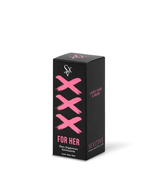 XXX For Her, Oleo orgásmico estimulante