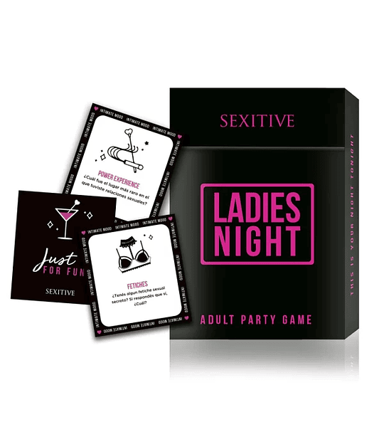 Juego de cartas Ladies Night