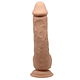 Dildo Realista con succión Baile 23,4 cm