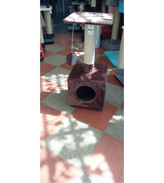 Casa Rascador Para Gato Ref Alf 