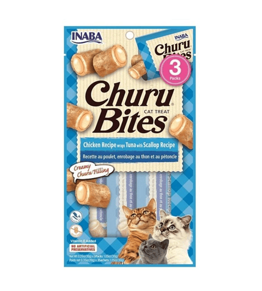 Snack Cremoso Para Gato Inaba Churu Bites 