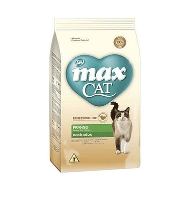 Alimento Para Gato Max Professional Castrados Pollo Y Arroz 