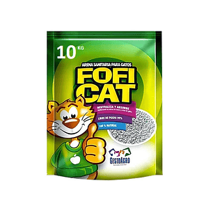 Arena Para Gatos Foficat Con Aroma Manzana 