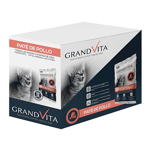 Grand Vita Pate Para Gato 12und