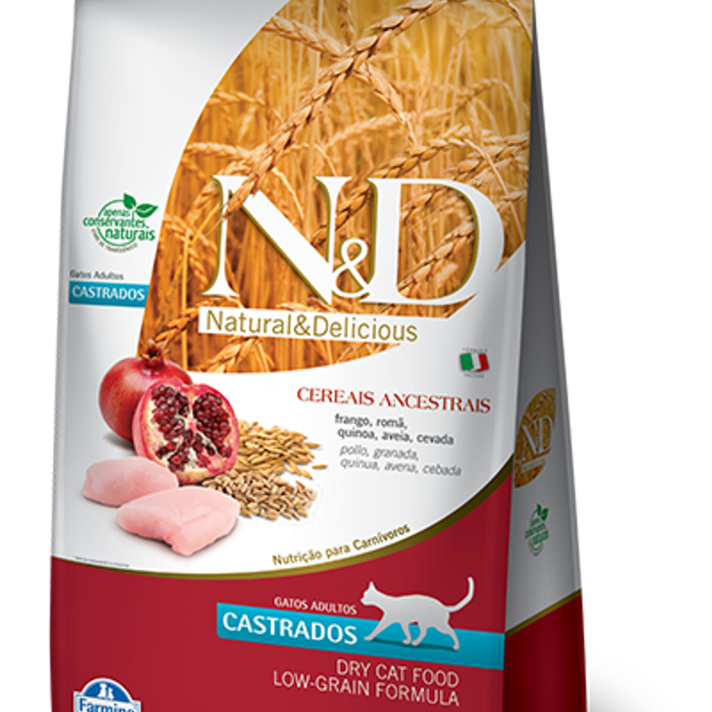 Alimento N&D Gato Ancestral Adulto Castrado Con Pollo  1