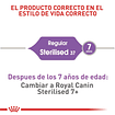 Alimento Regular Sterilised  Royal Canin