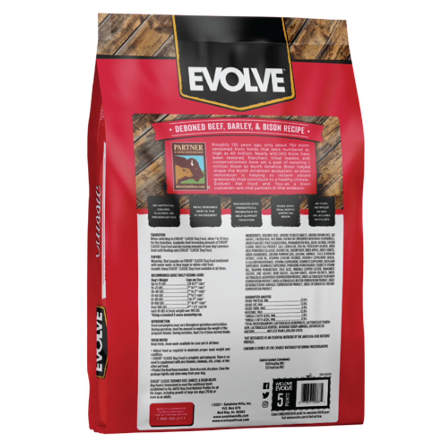 Evolve Dog Classic Beef Carne  2