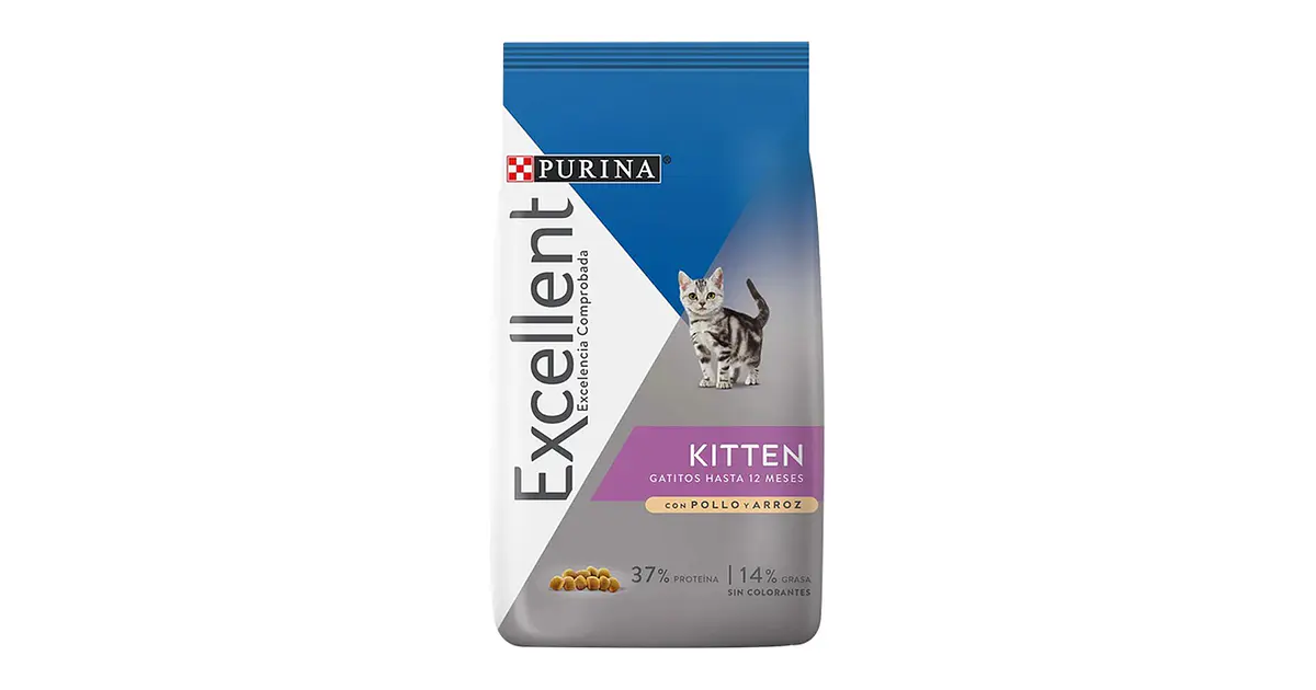 Alimento Purina Excellent Kitten Pollo