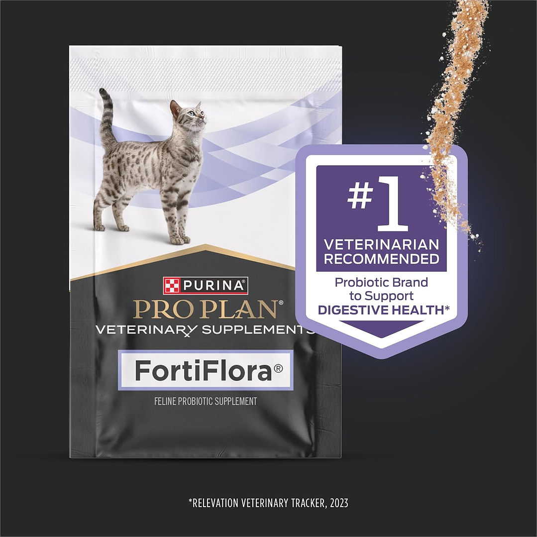 Pro Plan Veterinary Suplemento Probiótico Felino Fortiflora 7