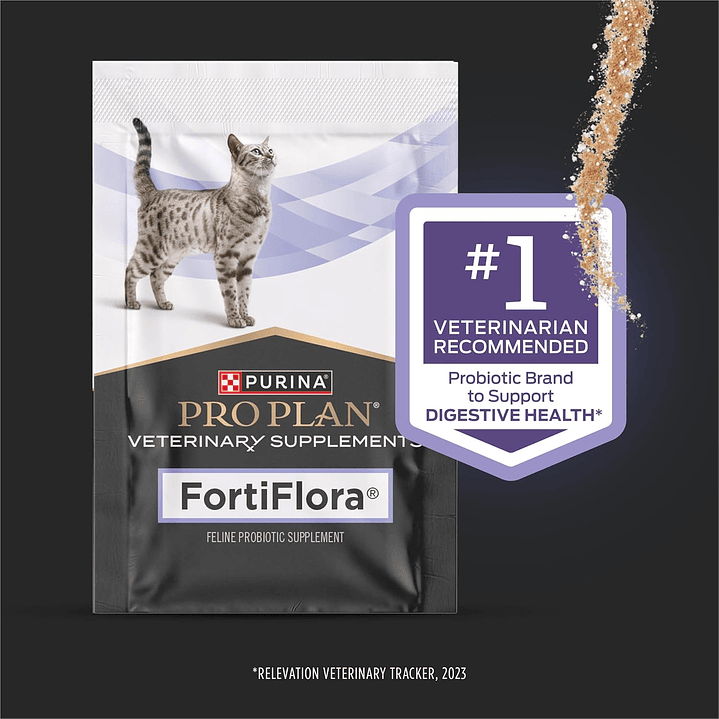 Pro Plan Veterinary Suplemento Probiótico Felino Fortiflora 7