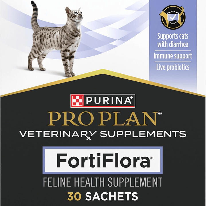 Pro Plan Veterinary Suplemento Probiótico Felino Fortiflora 8