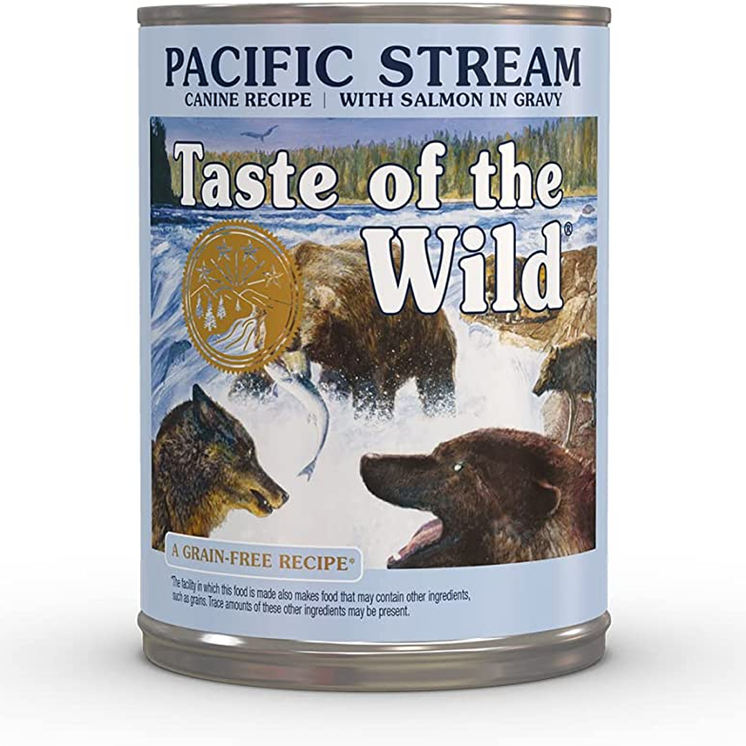 Alimento Taste Of Wild Pacific Stream Perro Lata 390gr 1