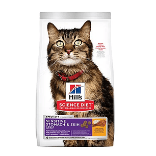 Alimento Hill's Sensitive Stomach & Skin X 3.5 Lb Para Gato