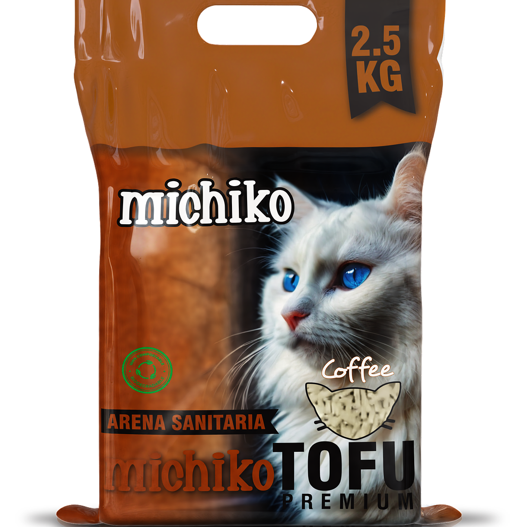 Arena Michiko Sanitaria Premium Tofu Ecológica  4.5Kg 3