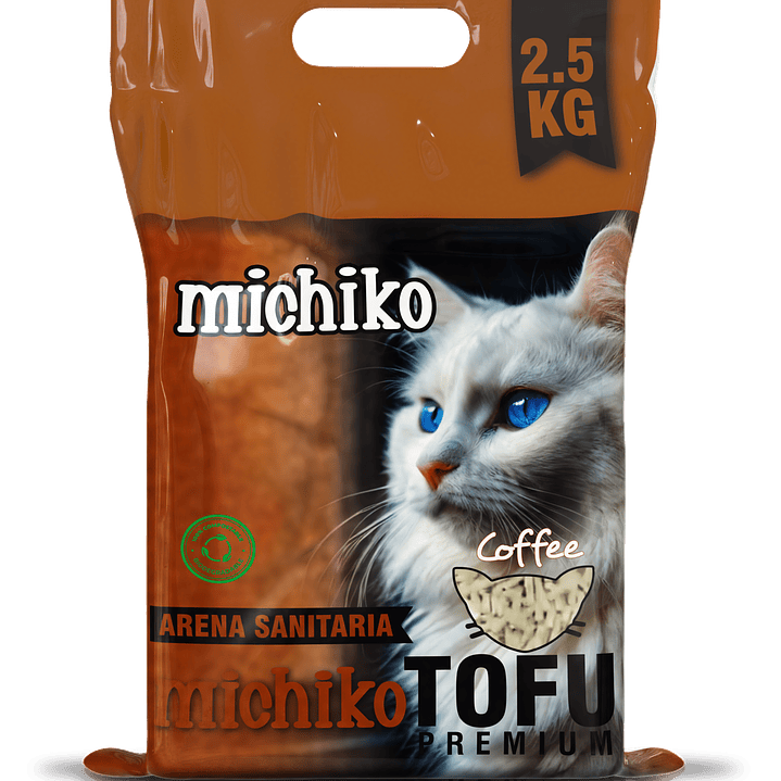 Arena Michiko Sanitaria Premium Tofu Ecológica  4.5Kg 3