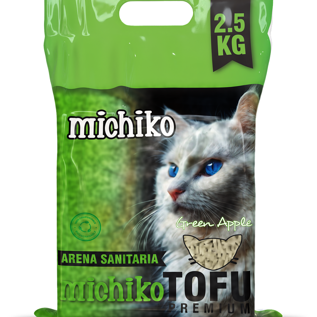 Arena Michiko Sanitaria Premium Tofu Ecológica  4.5Kg 4
