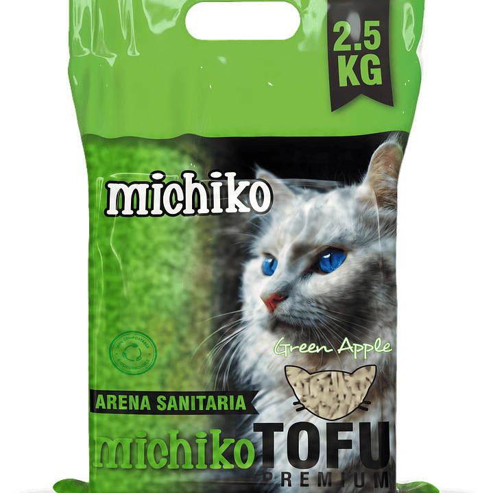 Arena Michiko Sanitaria Premium Tofu Ecológica  4.5Kg 4