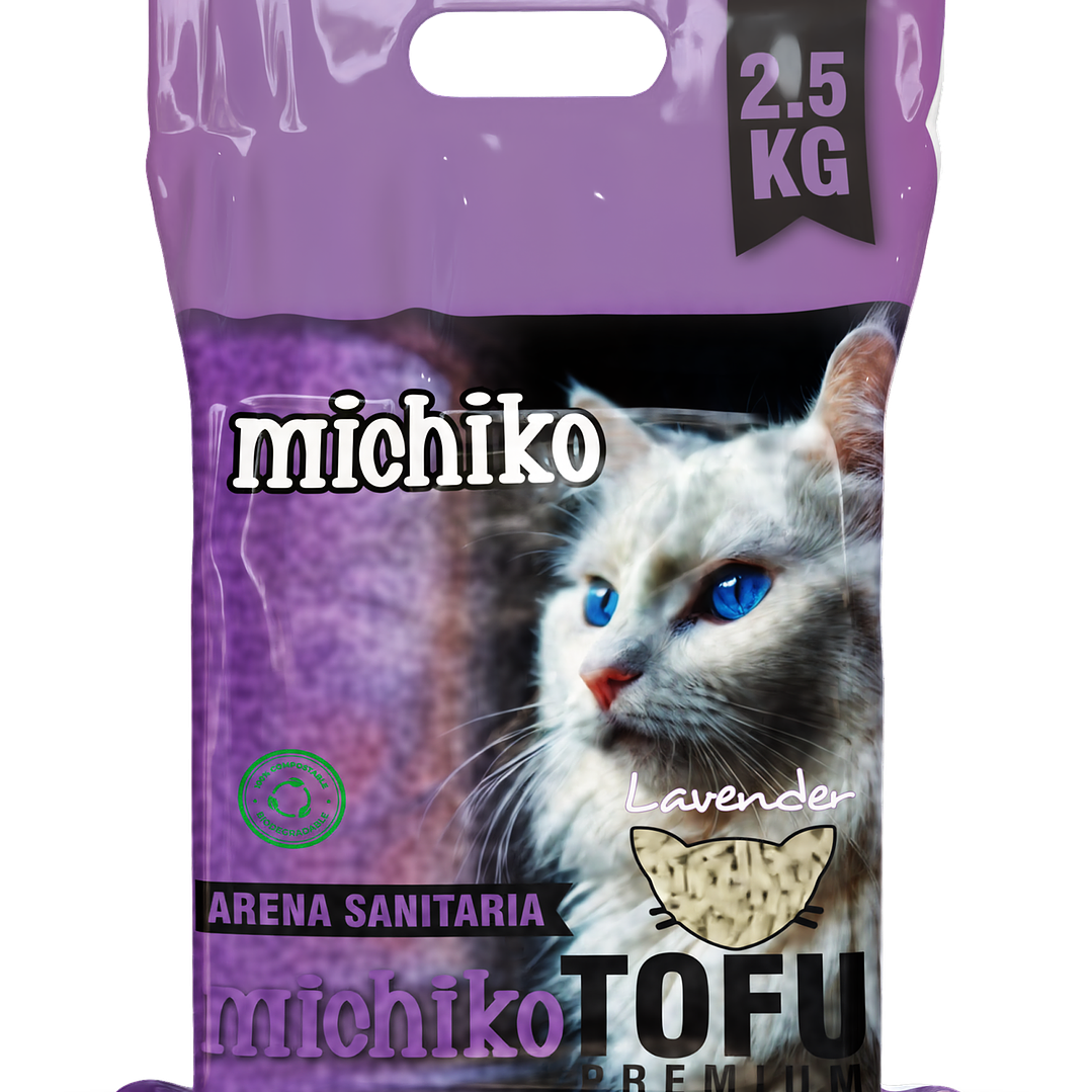Arena Michiko Sanitaria Premium Tofu Ecológica  4.5Kg 5