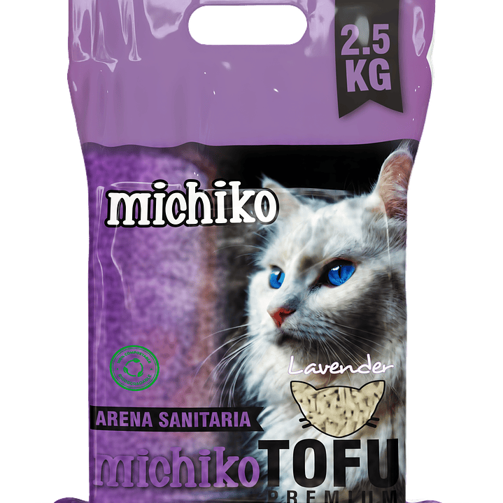 Arena Michiko Sanitaria Premium Tofu Ecológica  4.5Kg 5