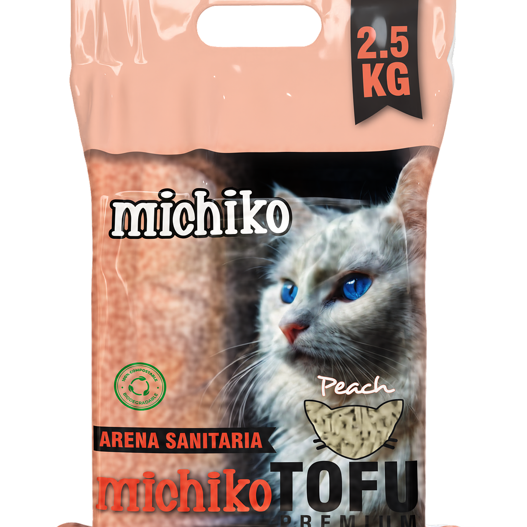 Arena Michiko Sanitaria Premium Tofu Ecológica  4.5Kg 7