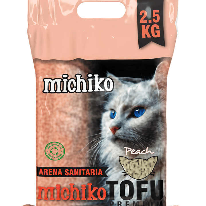 Arena Michiko Sanitaria Premium Tofu Ecológica  4.5Kg 7