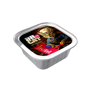 Alimento Humedo BR For Cat Pate X 100GR