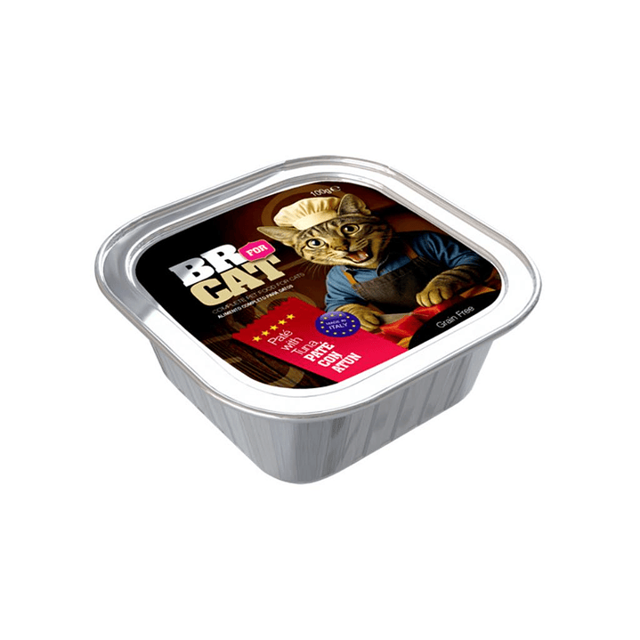 Alimento Humedo BR For Cat Pate X 100GR 1