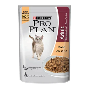 Alimento Pro Plan Gato Adulto Pouch 85g