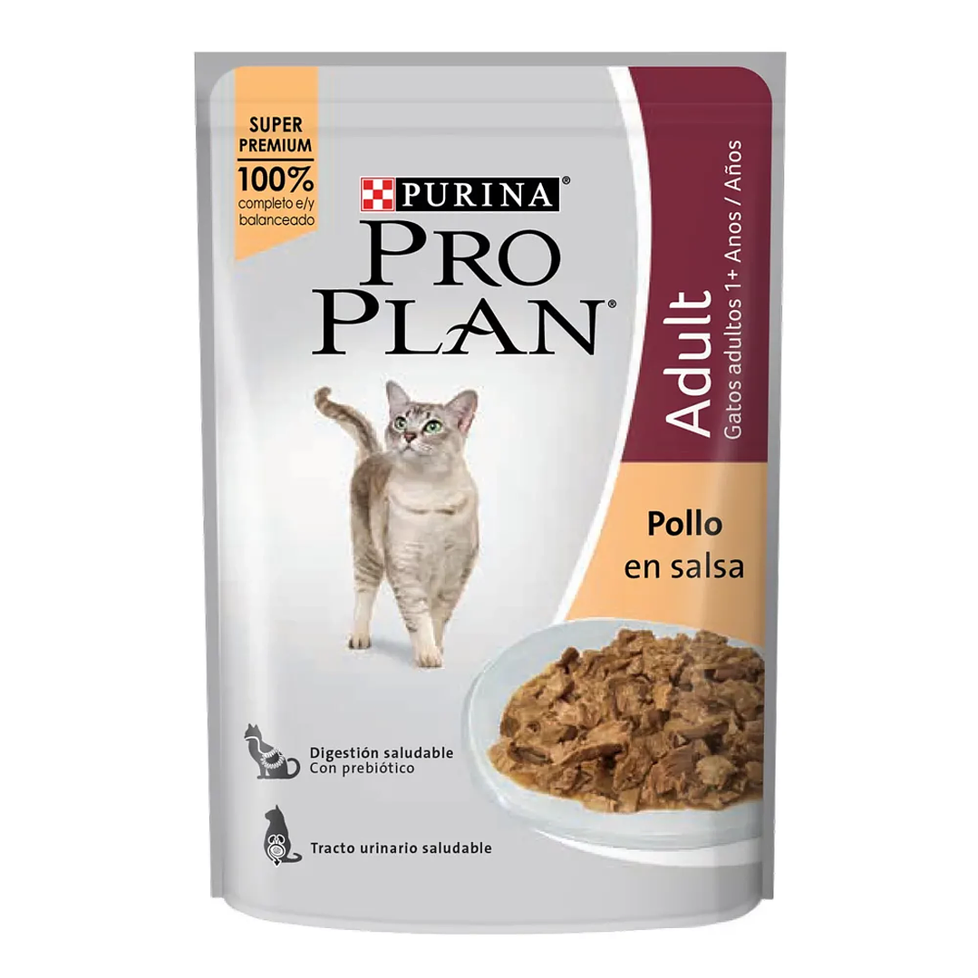 Alimento Pro Plan Gato Adulto Pouch 85g 3