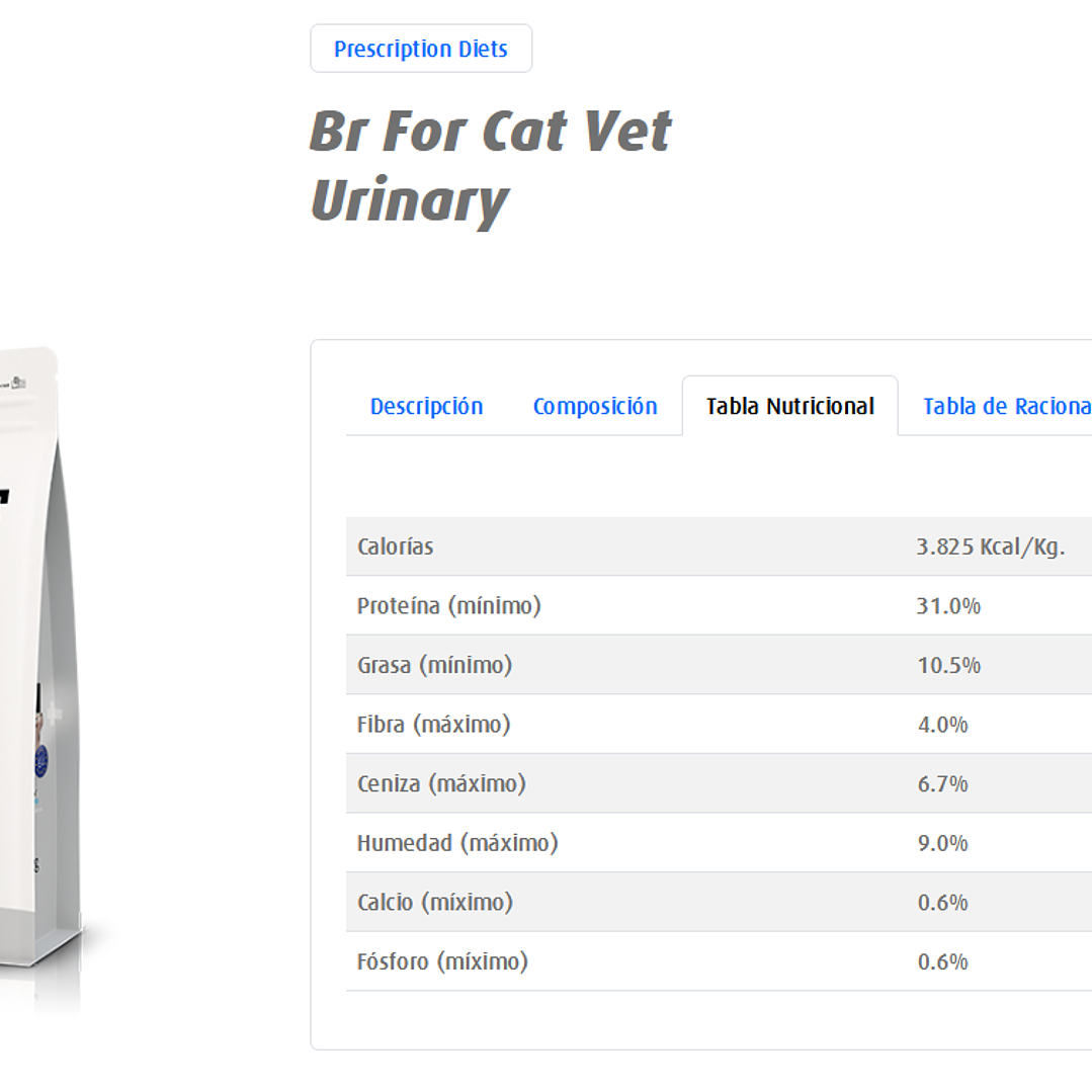 Alimento Br For Cat Urinary Gato  2