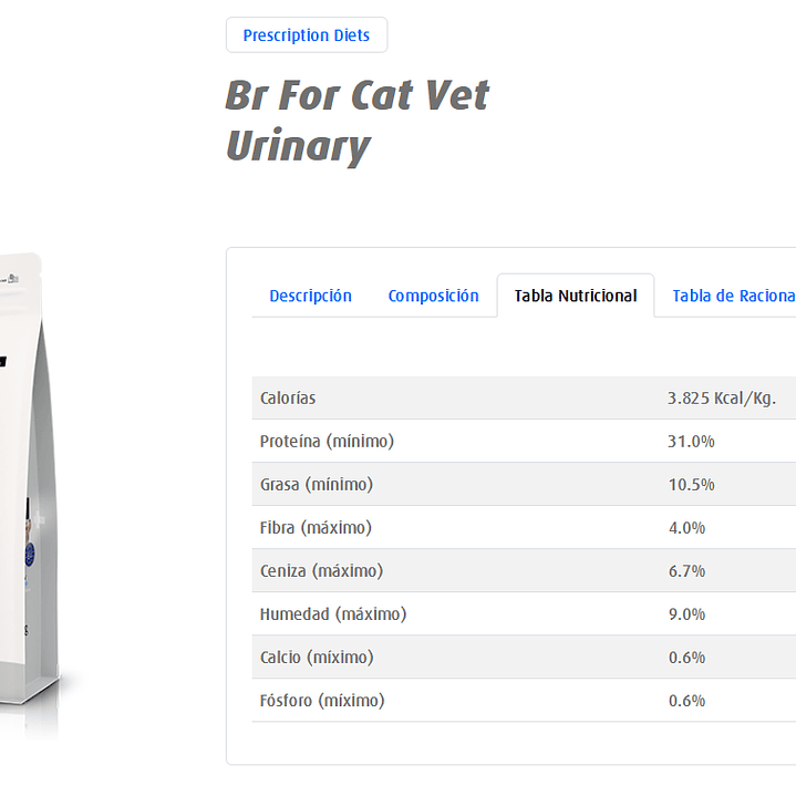 Alimento Br For Cat Urinary Gato  2
