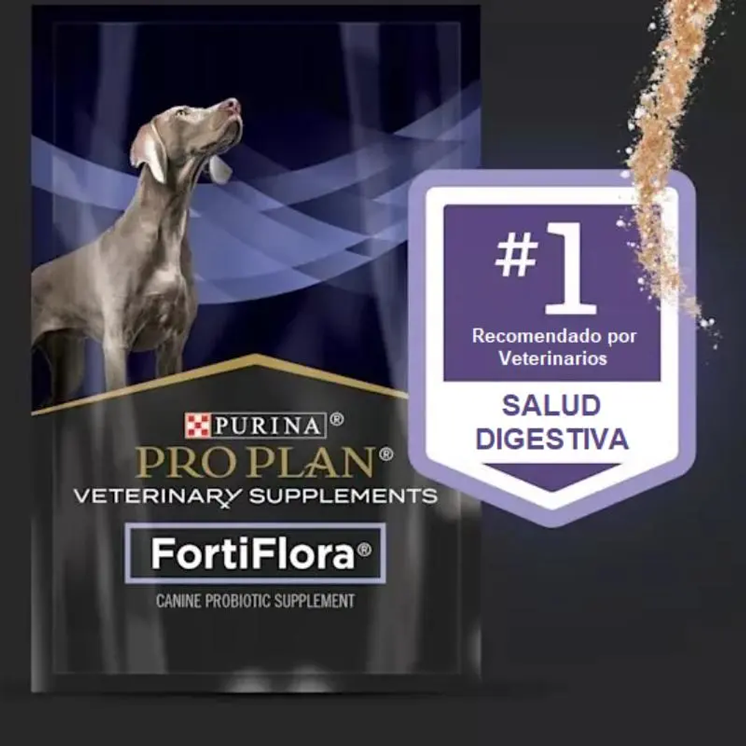 Pro Plan Veterinary Suplemento Probiótico Para Perro Fortiflora 3