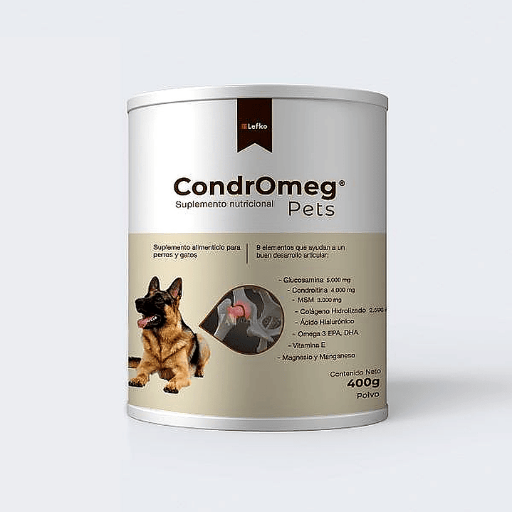 Suplemento Nutricional Perros Lefko Glucosamina Polvo  1