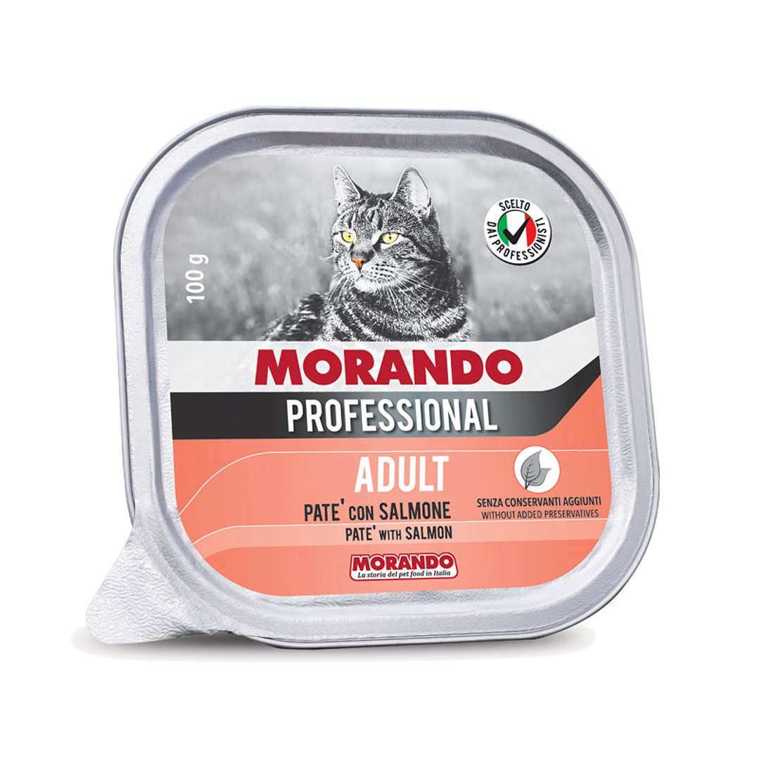 Pate Húmedo Para Gato Adulto Morando 100g 1