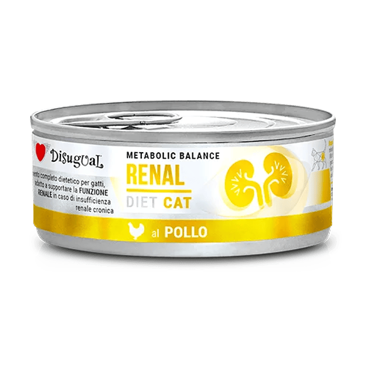 Alimento Húmedo Para Gato Disugual Renal Pollo Lata 85g 1