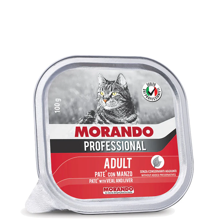 Pate Húmedo Para Gato Adulto Morando 100g 3