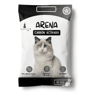 Arena Para Gato Calabaza Carbon Activado 